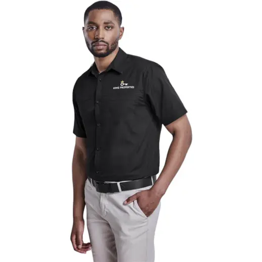 Mens Short Sleeve Empire Shirt Model